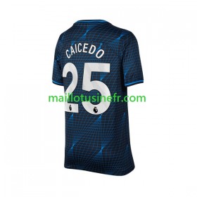 Maillot de Foot Chelsea Moises Caicedo 25 Extérieur 2023-24